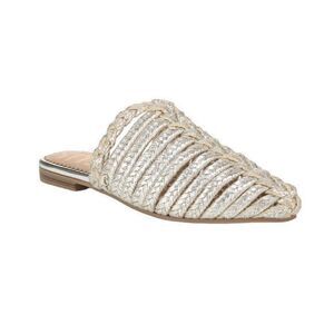 Circus by Sam Edelman Womens Nadie Mule in Metallic Silver
